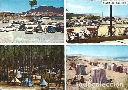 Postales: Portugal y Viana do Castelo, Aspectos de la playa del Camping Park, Multi, &Eacute;vora 1968 (220)