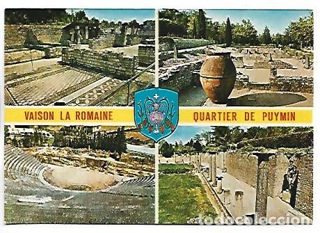 Postales: SOUVENIR DE VAISON LA ROMAINE - QUARTIER DE PUYMIN.- FRANCIA