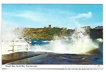 Postales: ROUGH SEA, NORTH BAY.- SCARBOROUGH / REINO UNIDO