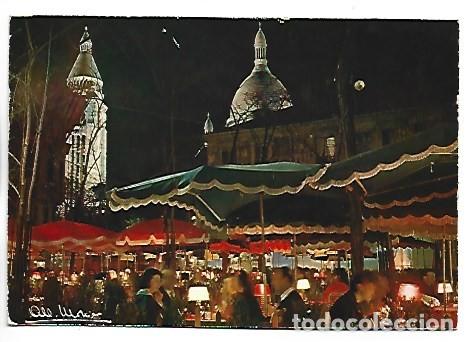 Postales: PLACE DU TEATRE A MONTMARTRE.- PARIS / FRANCIA