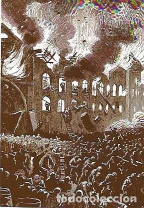 Postales: Portugal ++ y Postal, Incendio en el Hospital Real de Todos los Santos 1750 (237)