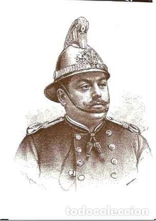 Postales: Portugal y Eduardo Pereira, ayudante de los bomberos voluntarios de Oporto 1891 (238)