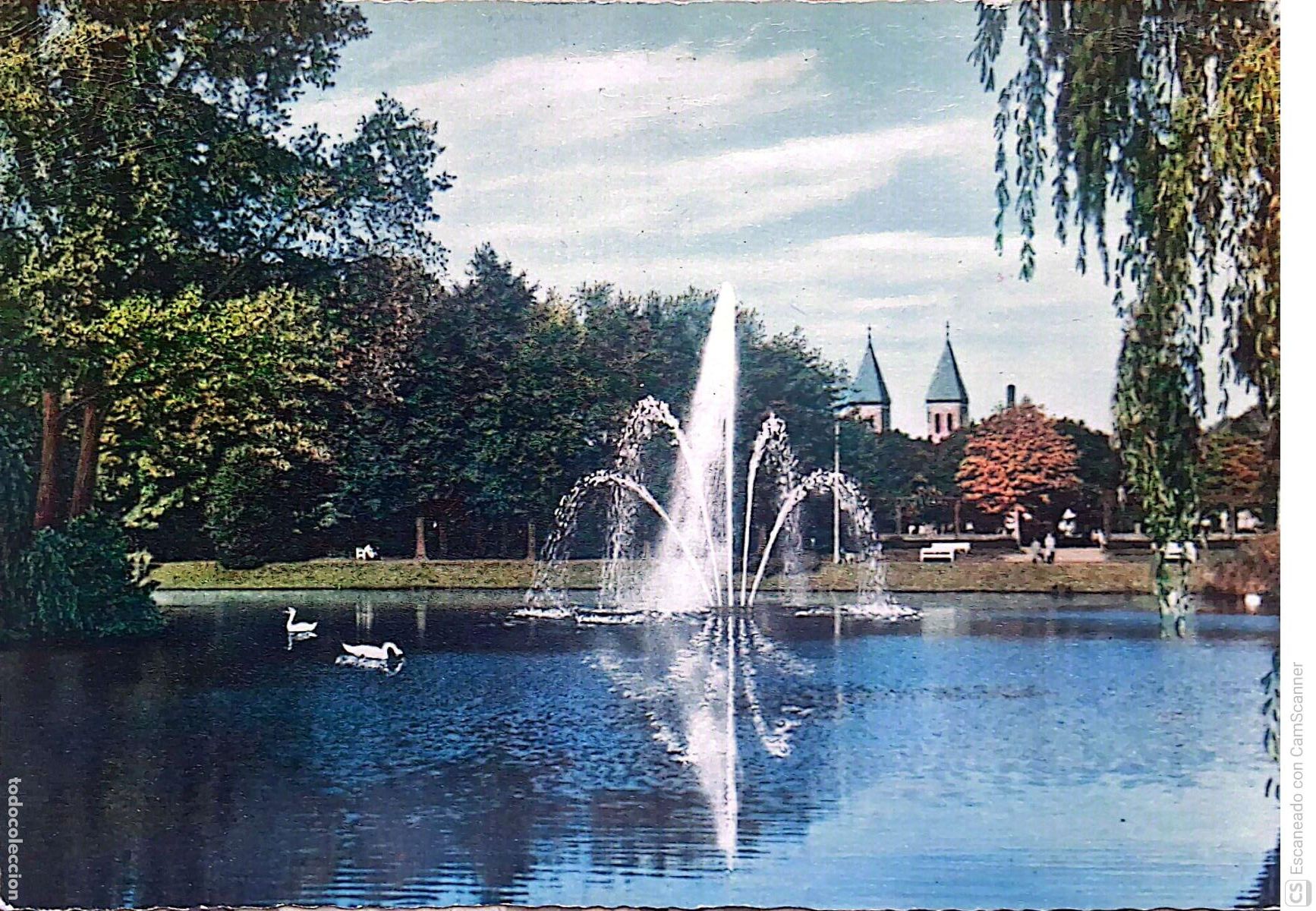 Postales: Gronau (Alemania). Ciudad fronteriza en Westfalia. Usada con sello.