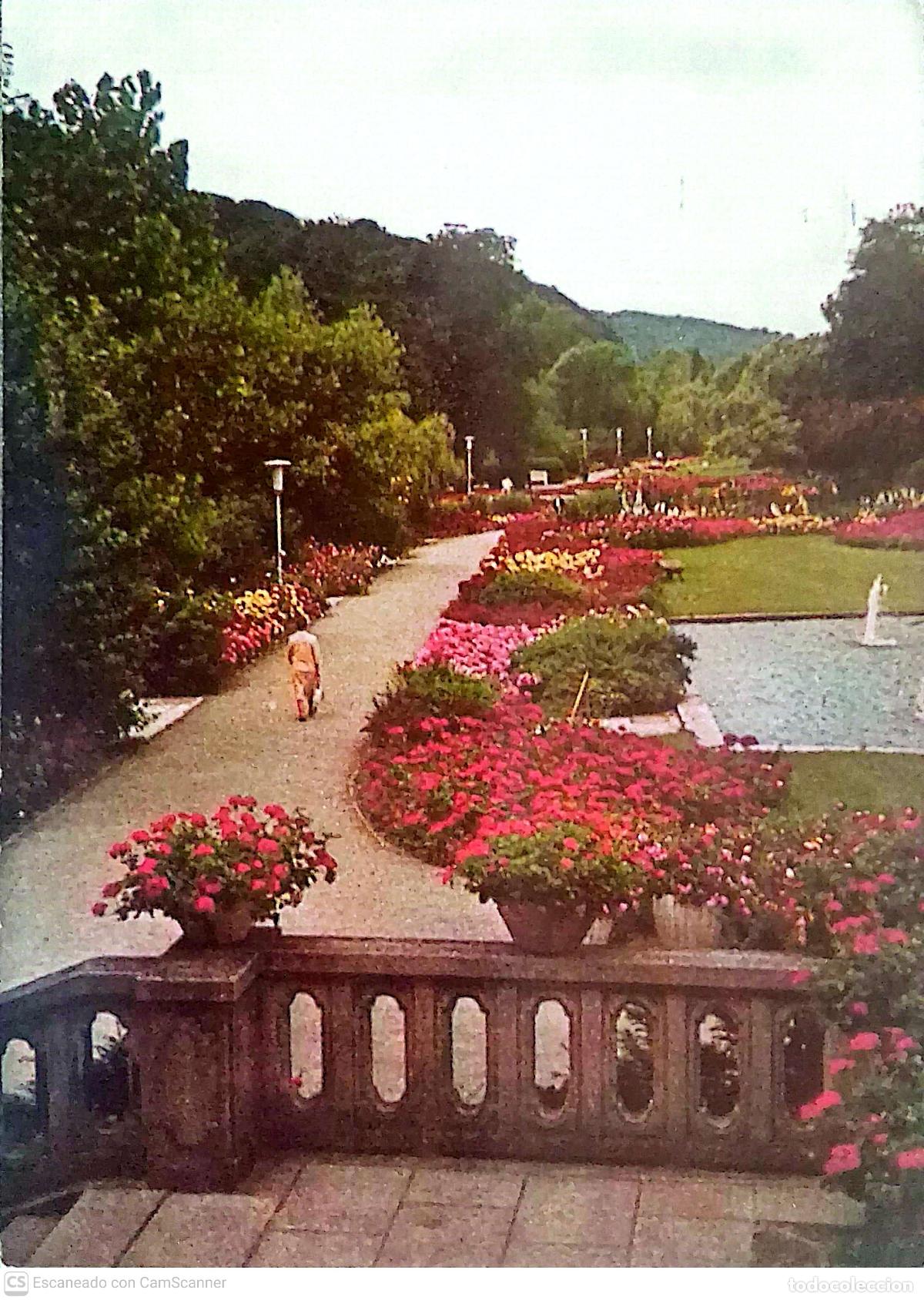 Postales: Bad Kissingen (Alemania). Ciudad balneario en el estado de Baviera. Usada con sello. Color