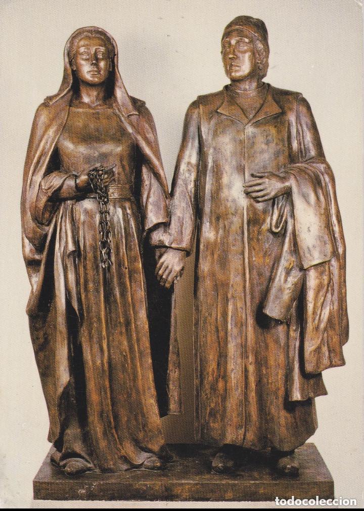 Postales: ITALIA, ASSISI, PIAZZA DELLA CHIESA NUOVA, MONUMENTO A LOS PADRES DE S.FRANCISCO &ndash; EDIZ.DACA &ndash; S/C