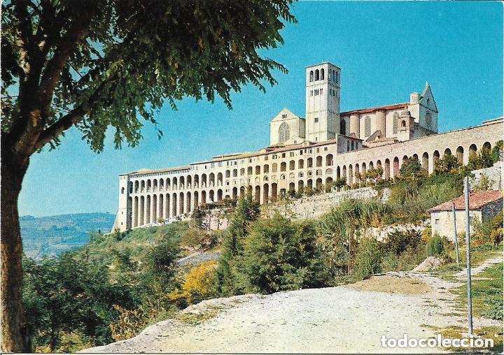 Postales: ITALIA, ASSISI, BAS&Iacute;LICA DE SAN FRANCISCO - FOTOEDIZIONI BRUNNER & C - 92 032 - S/C
