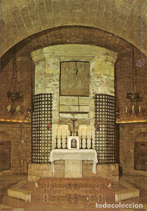 Postales: ITALIA, ASSISI, BAS&Iacute;LICA DE SAN FRANCISCO, TUMBA DEL SANTO - SIN CIRCULAR
