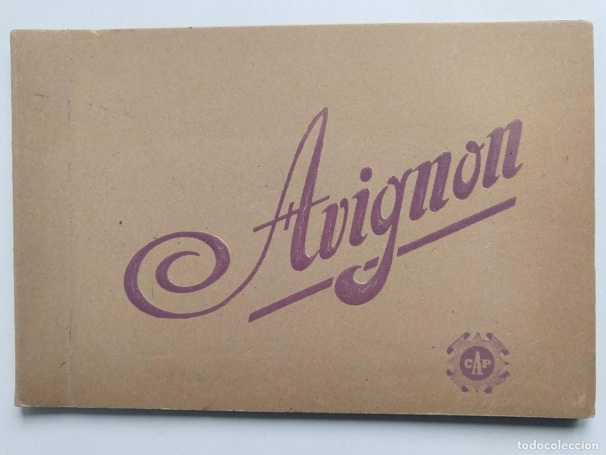 Postales: AVIGNON - Librito de postales antiguas + postal-mapa - Foto 2