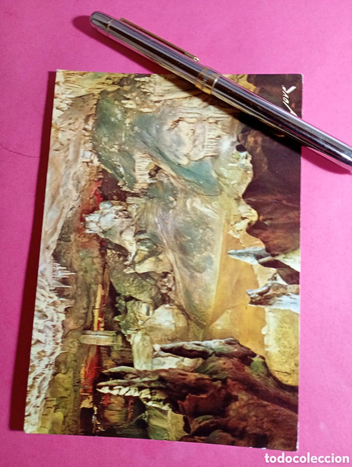 Postales: LES GROTTES DE BETHARRAM FRANCE CUEVAS FRANCIA LOTE DE 2 COLOR CIRCULADAS 1976