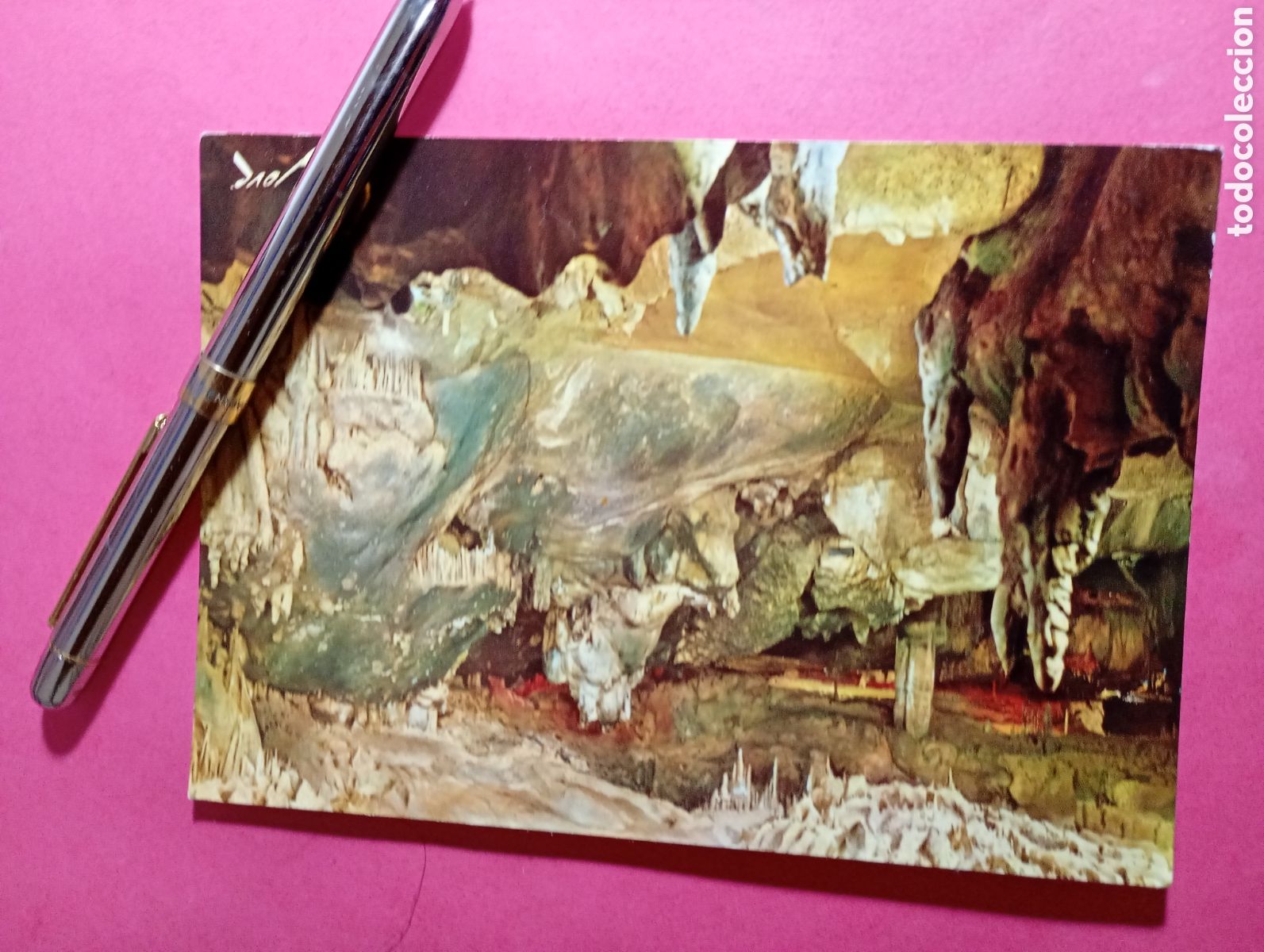 Postais: LES GROTTES DE BETHARRAM FRANCE CUEVAS FRANCIA LOTE DE 2 COLOR CIRCULADAS 1976
