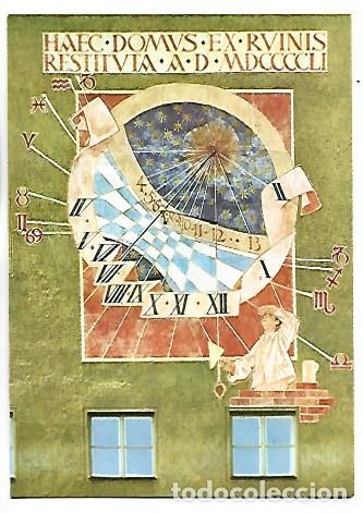 Postales: SONNENUHR AM BRUCKENTURM DES DEUTSCHEN MUSEUMS IN MUNCHEN.- ALEMANIA