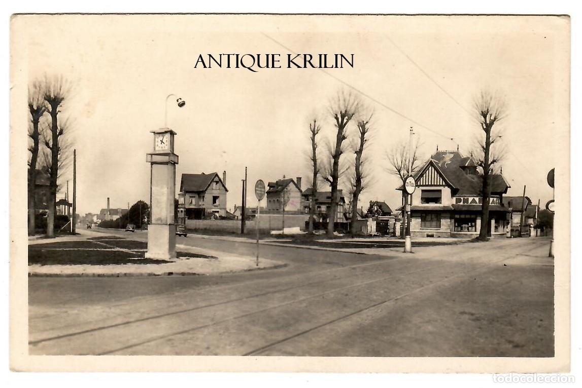 Postales: FRANCE / PETIT-QUEVILLY (SEINE INF.) N&ordm; 5 LE ROUND-POINT DES BRUY&Egrave;RES / EDIT. G. REANT