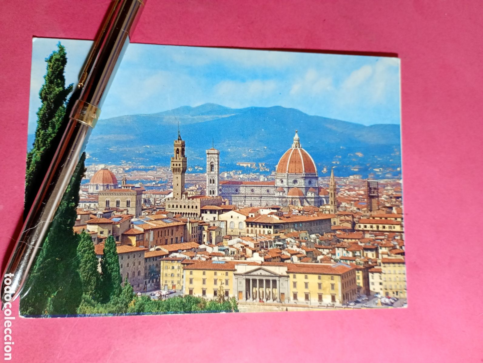 Postales: FLORENCIA FIRENZE FLORENCE ITALIA ITALY VISTA GENERAL (en italiano) COLOR CIRCULADA