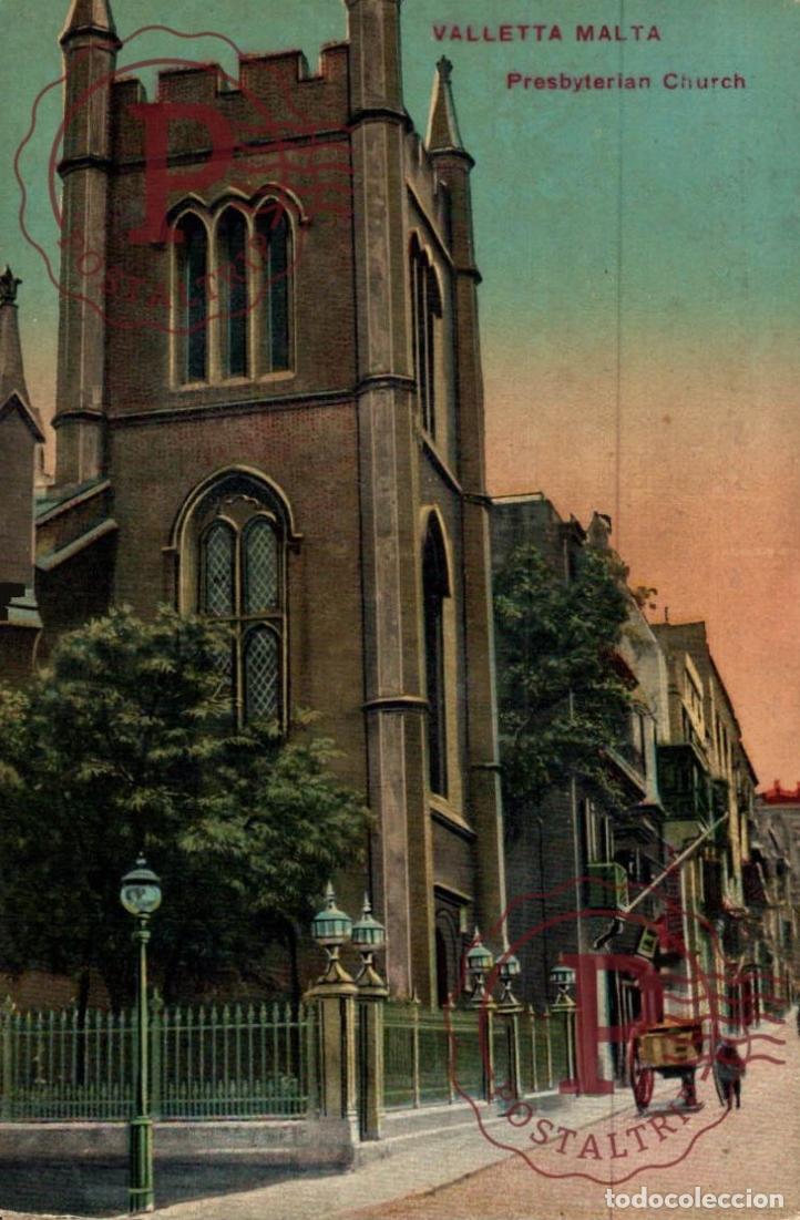 Postales: MALTA. VALLETTA. PREBYSTERIAN CHURCH