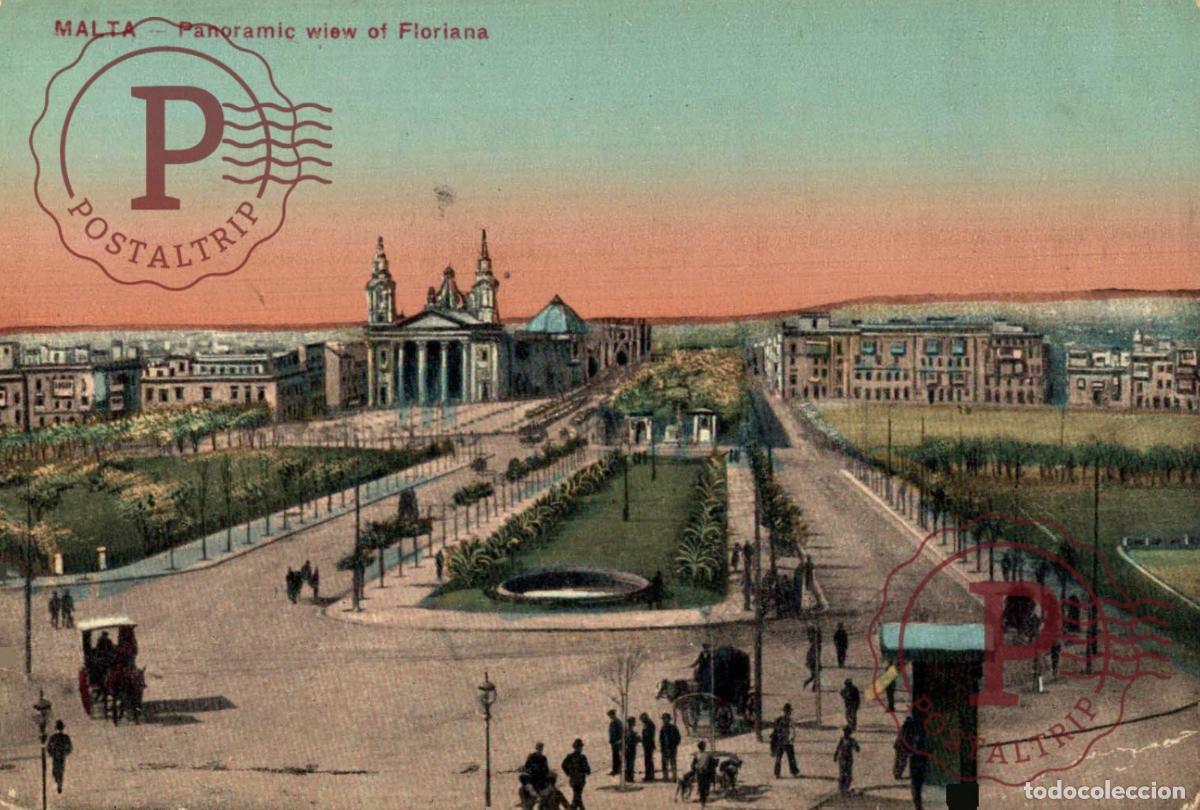 Postales: MALTA. PANORAMIC VIEW OF FLORIANA