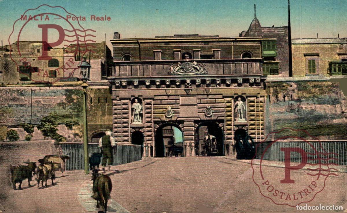 Postales: MALTA. MALTE. PORTA REALE. - Foto 1
