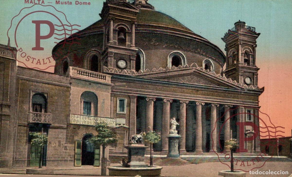 Postales: MALTA. MALTE. MUSTA DOME.
