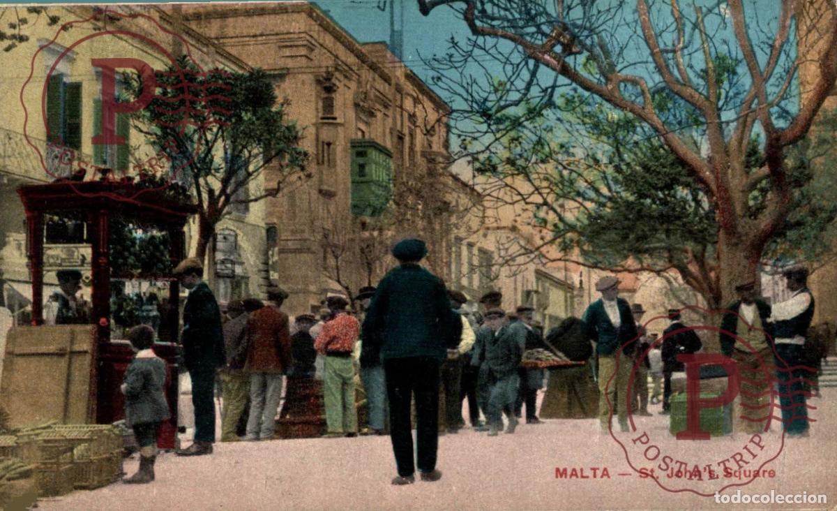 Postales: MALTA. MALTE. ST. JOHNS SQUARE