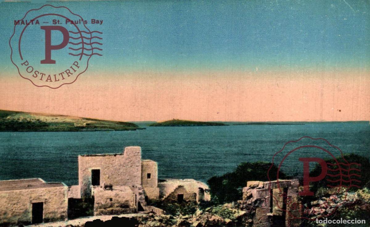 Postales: MALTA. MALTE. ST PAULS BAY. - Foto 1