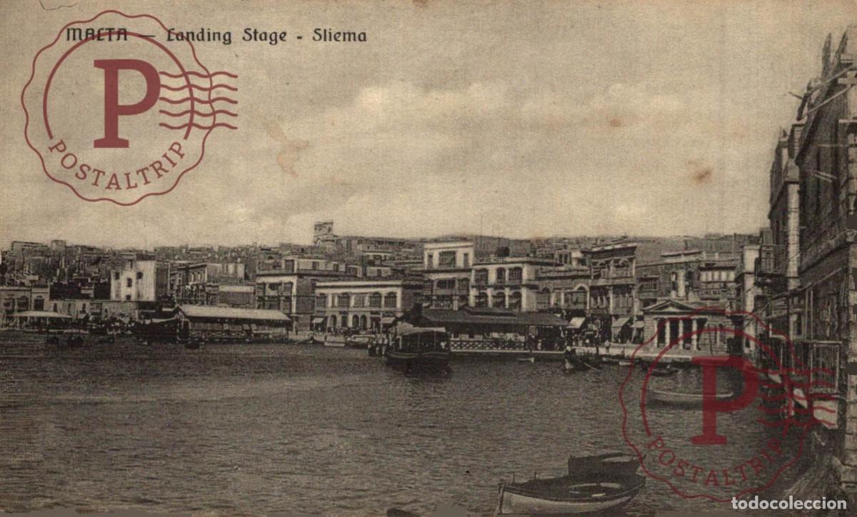Postales: MALTA. MALTE. Landing Stage - Sliema - Foto 1