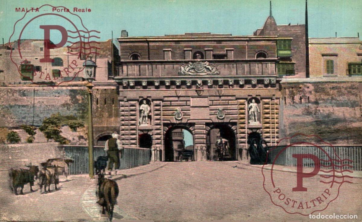Postales: MALTA. MALTE. PORTA REALE. - Foto 1