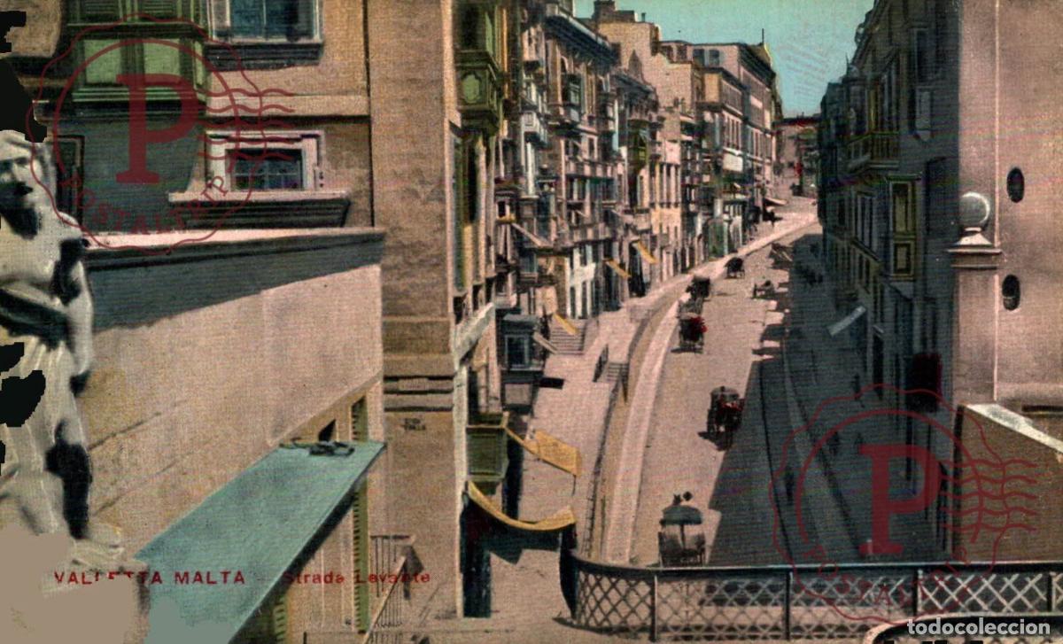 Postales: MALTA. MALTE. STRADA LEVANTE.