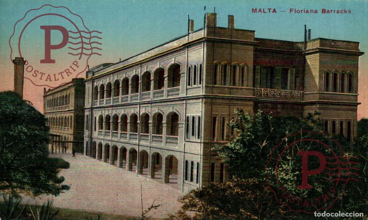 Postales: MALTA. MALTE. FLORIANA. BARRACKS.