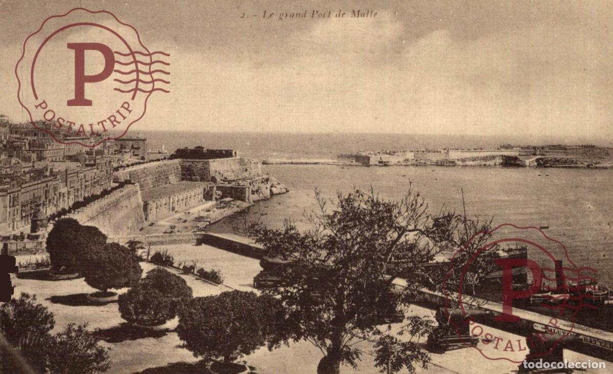 Postales: MALTA. MALTE. LE GRAND PORT