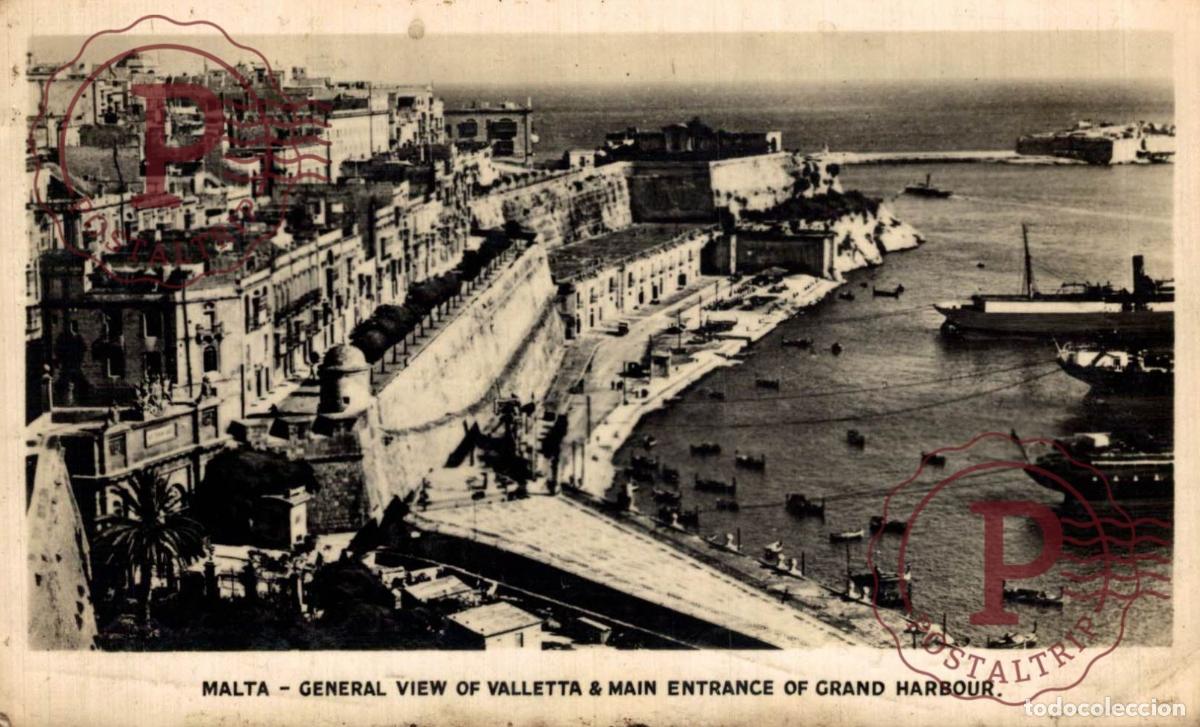 Postales: MALTA. MALTE. GENERAL VIEW OF VALLETTA