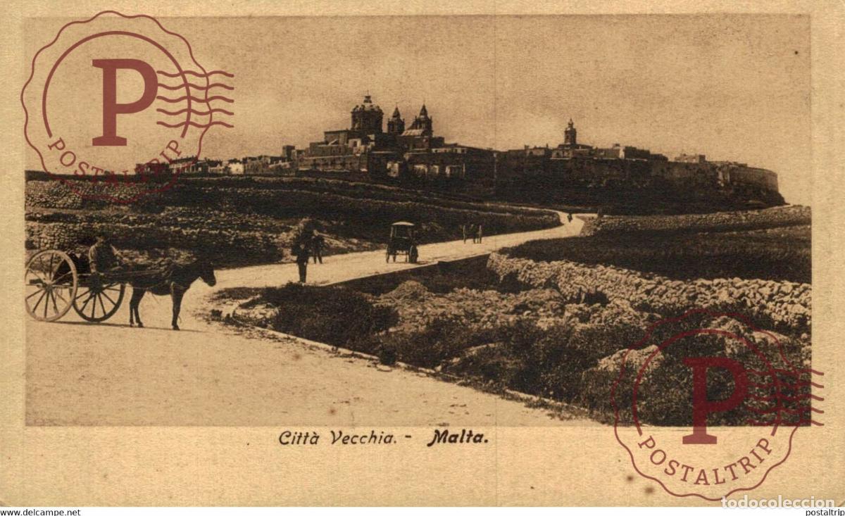 Postales: MALTA, CITT&Agrave; VECCHIA. MALTA.