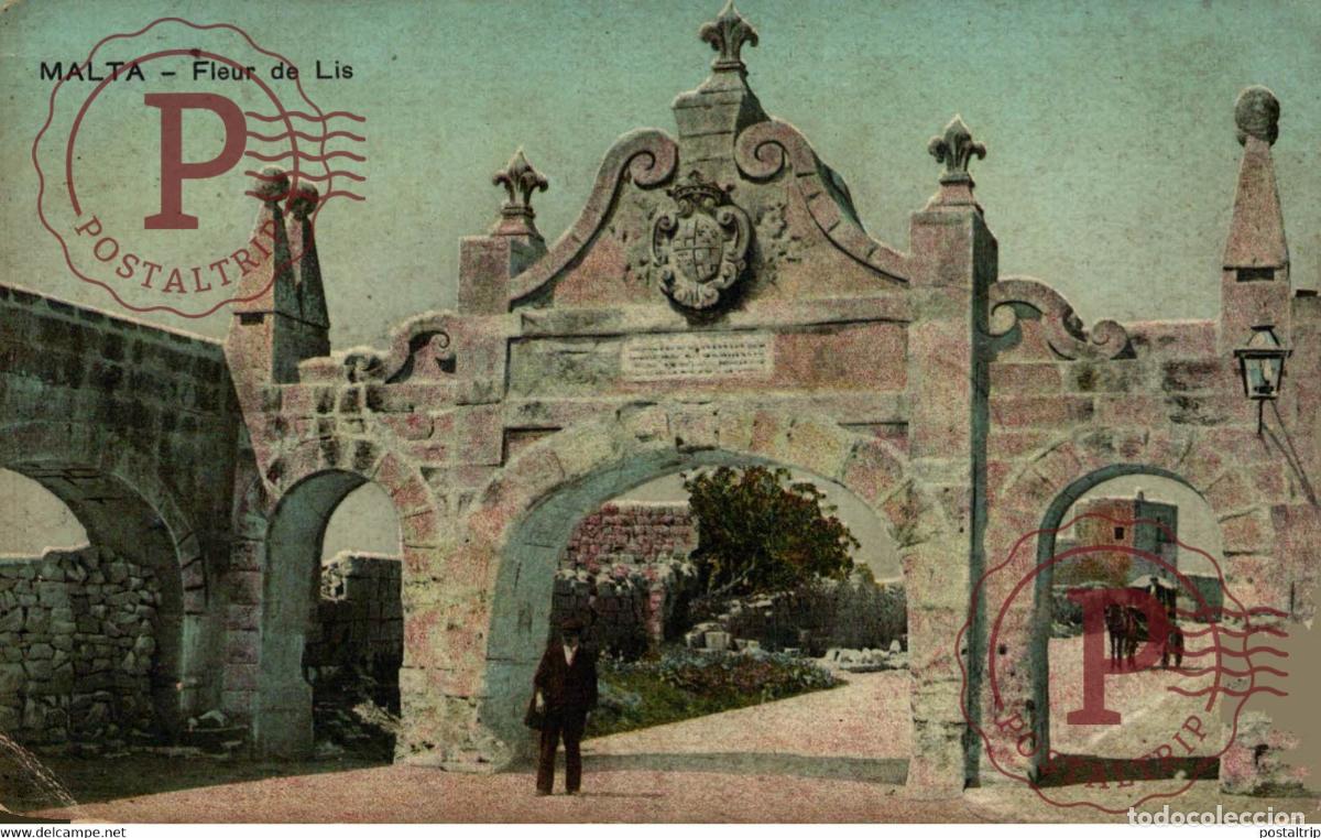 Postales: MALTA: FLEUR DE LIS. MALTA.