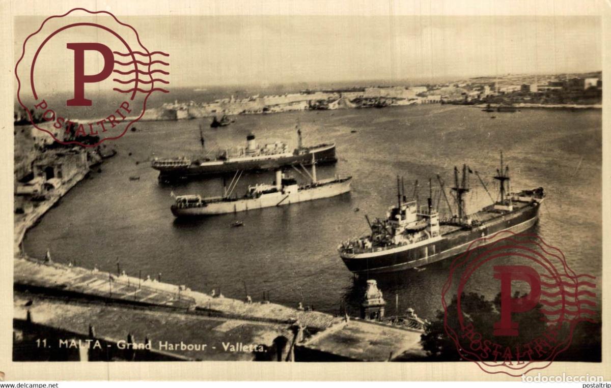 Postales: Grand Harbour Valletta MALTA - Foto 1