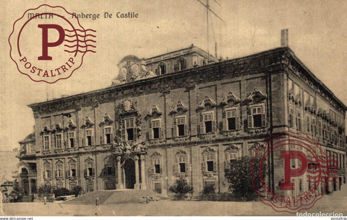 Postales: Anberge De Castile MALTA - Foto 1