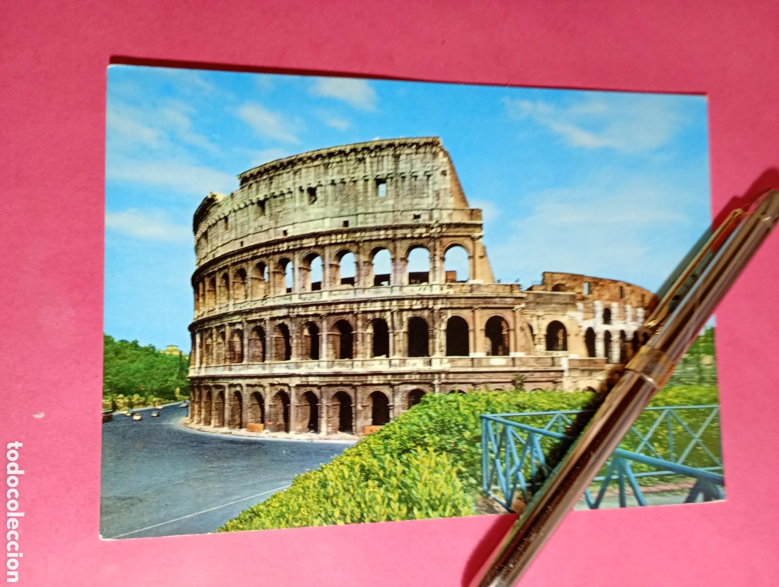 Postales: ROMA CIRCO EL COLISEO ITALIA ITALY ( italiano) color circulada