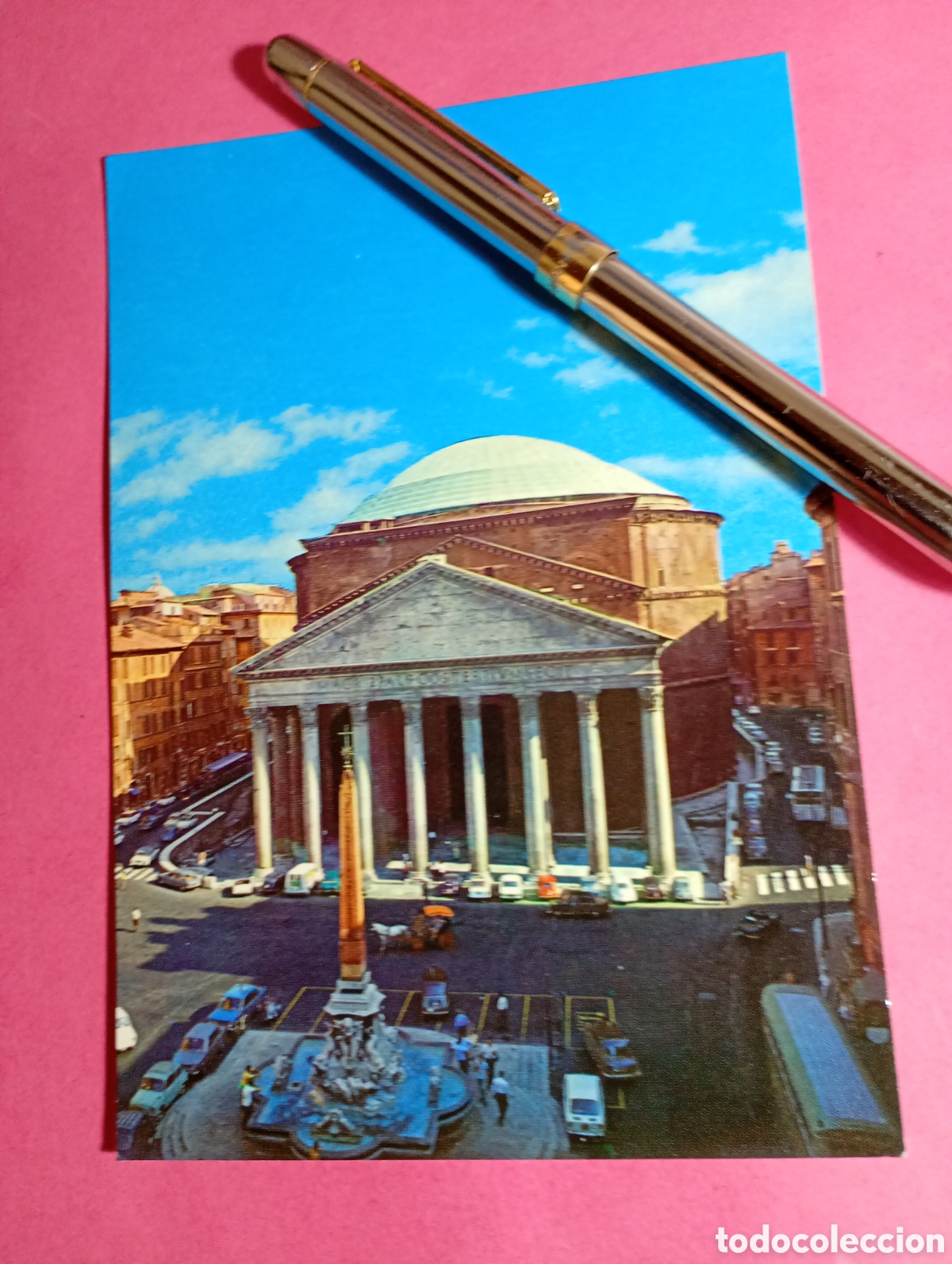 Postales: ROMA ''EL PANTEON'' ITALIA ITALY (en italiano) color circulada