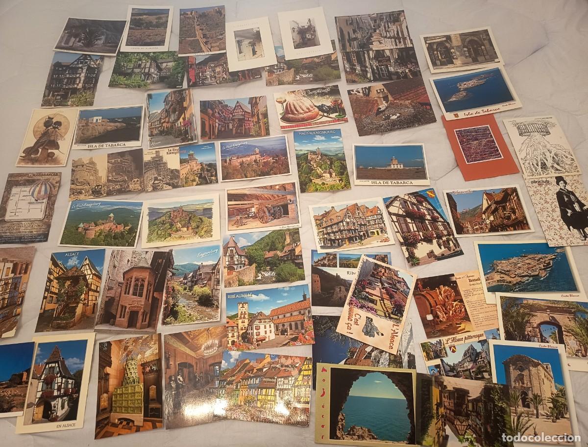 Postales: GRAN LOTE DE 55 POSTALES DIVERSAS, EUROPA (VARIAS DE ESPA&Ntilde;A)