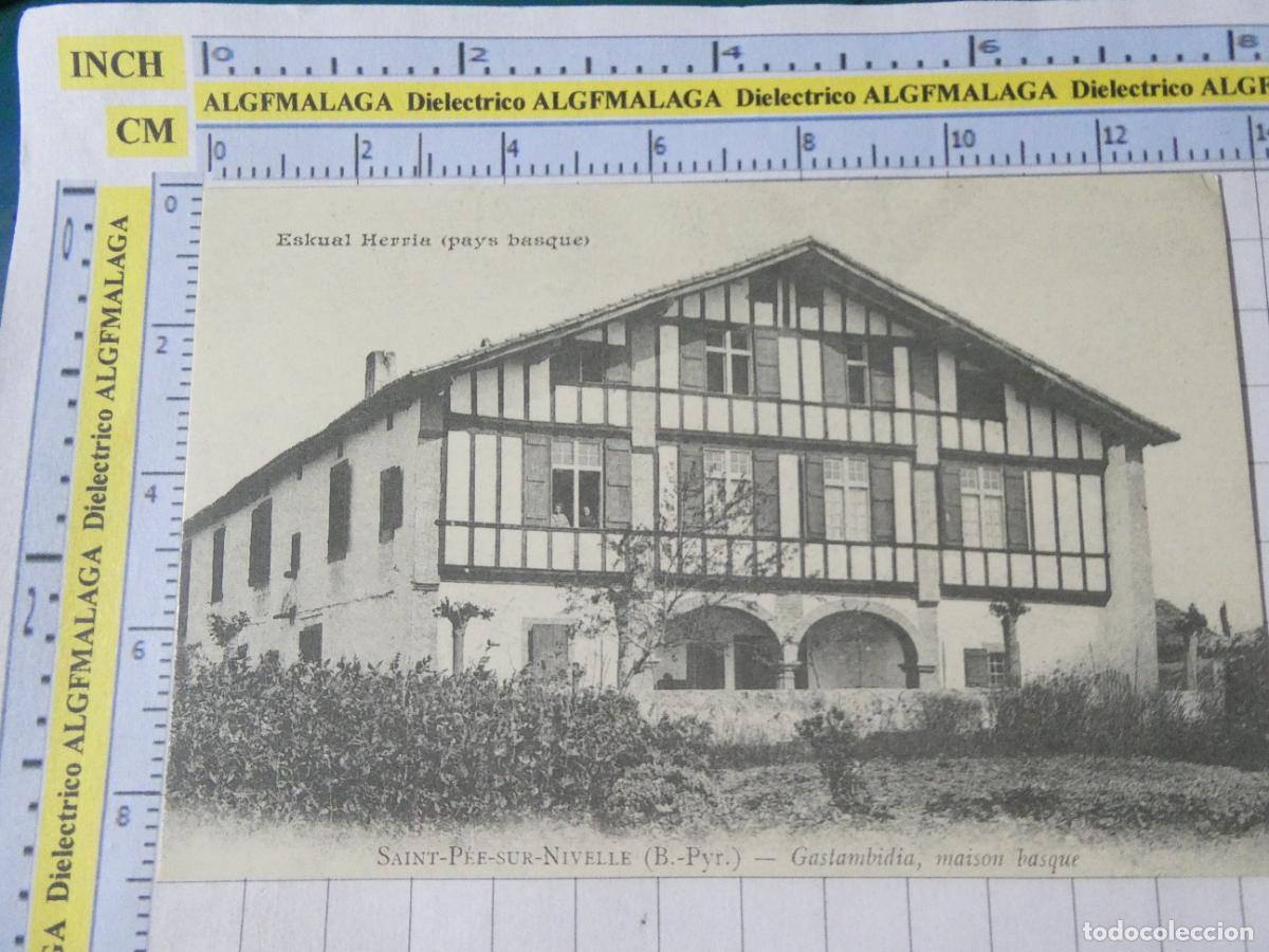 Postales: ANTIGUA POSTAL FACS&Iacute;MIL LA FRANCIA DE OTRO TIEMPO. CASER&Iacute;O DE EUSKAL HERRIA PAIS VASCO 3794