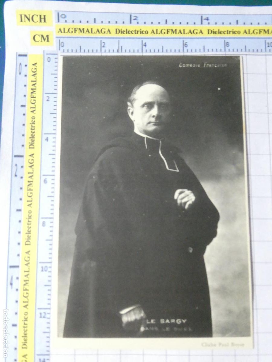 Postales: ANTIGUA POSTAL FACS&Iacute;MIL LA FRANCIA DE OTRO TIEMPO. COMEDIA FRANCESA LE BARGY DANS LE DUEL 3802