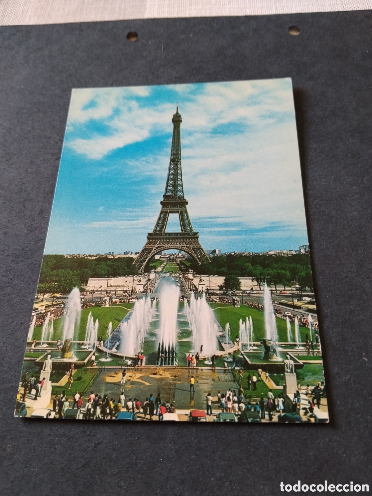 Postales: Postal Par&iacute;s Torre Eiffel
