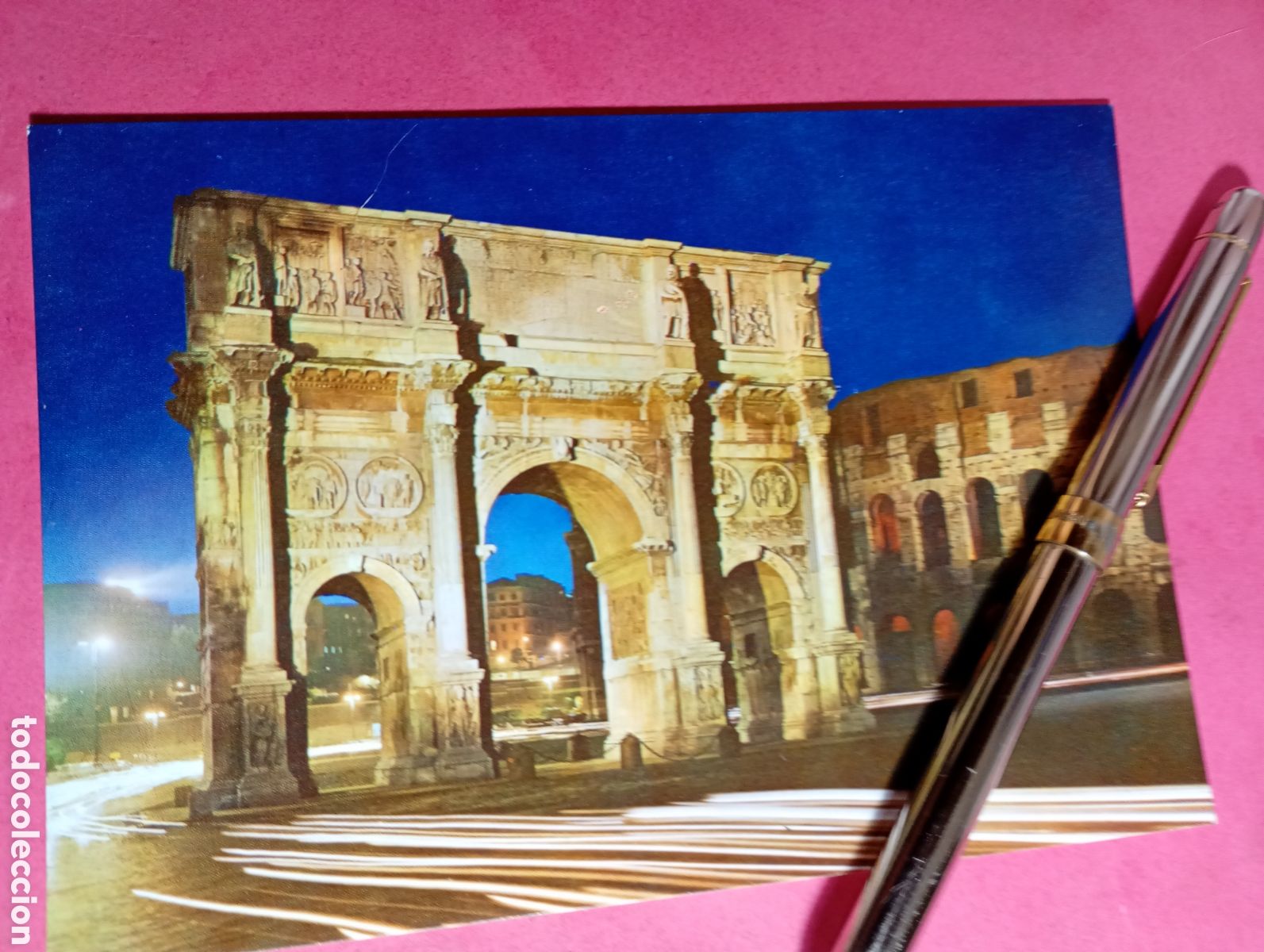 Postales: ROMA ARCO DE CONSTANTINO ITALIA ITALY (en italiano) 1971 circa - color, no circulada