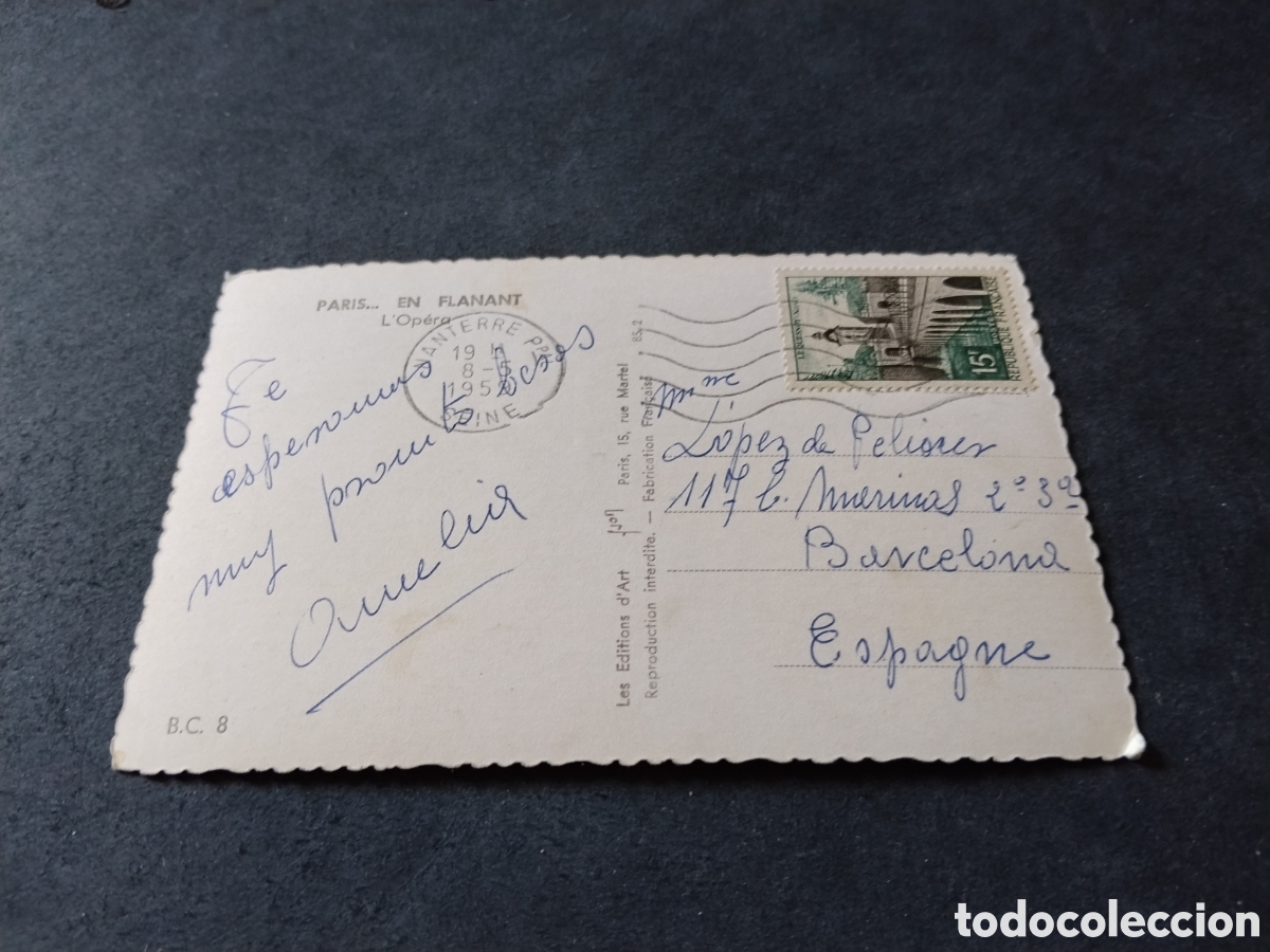 Postales: Postal Par&iacute;s en planant, &oacute;pera - Foto 2