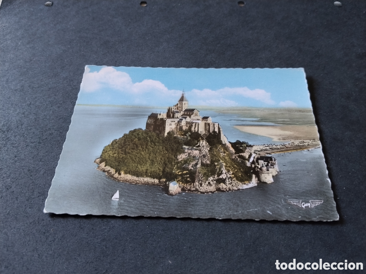 Postales: Postal mont saint michel, castillo