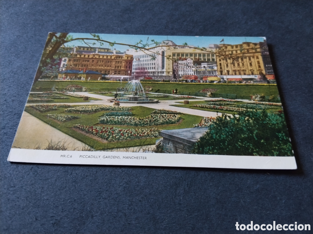 Postales: Postal picadilly gardens, Manchester