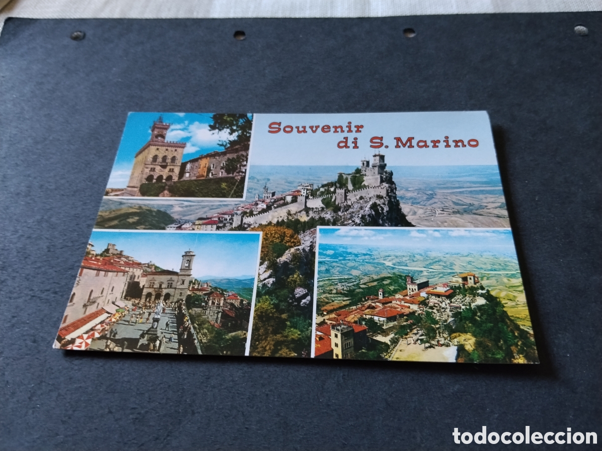 Postales: Postal San Marino, castillo