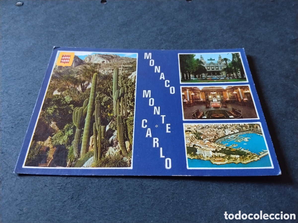 Postales: Postal M&oacute;naco Montecarlo