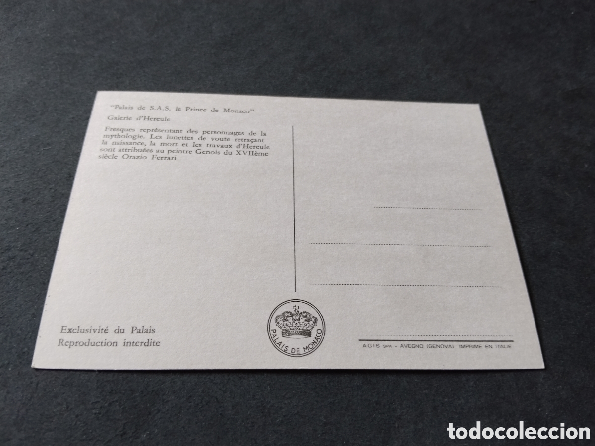 Postales: Postal M&oacute;naco palacio... - Foto 2
