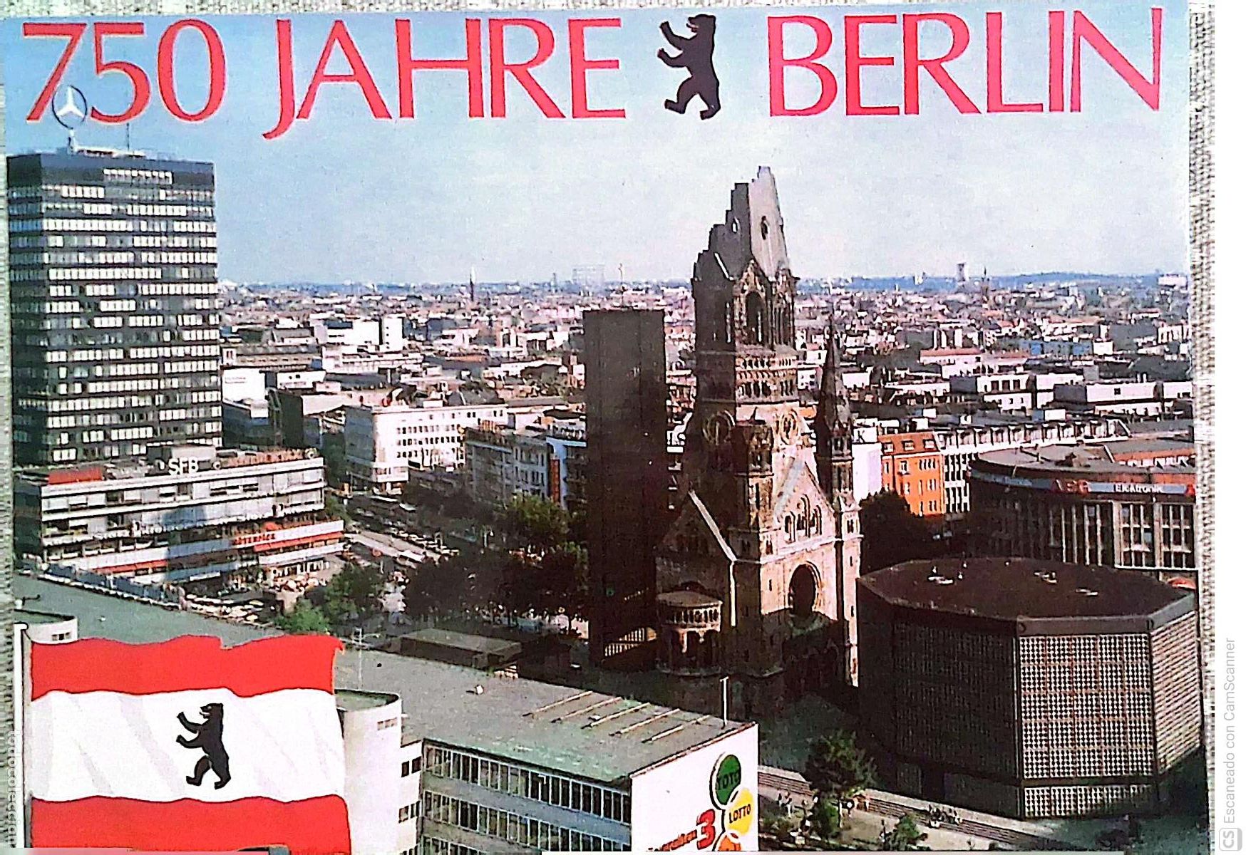 Postales: Weltstadt Berl&iacute;n (Berl&iacute;n, ciudad mundial). T&eacute;rmino que cobr&oacute; fuerza en los dorados a&ntilde;os 20. Nueva. C