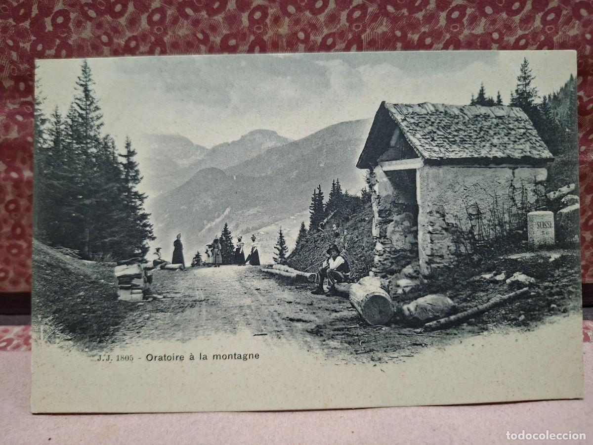 Postales: ANTIGUA POSTAL ALPINISMO ALTA MONTA&Ntilde;A ORATORIO ALPES