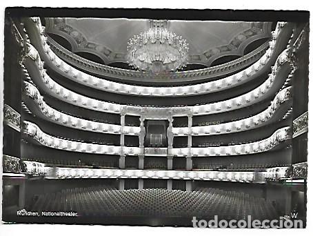 Postales: ZUSCHAUERRAUM DES WIEDERAUFGEBAUTEN NATIONALTHEATERS.- MUNCHEN / ALEMANIA
