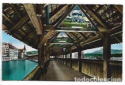 Postales: KAPELLBRUCKE.- LUZERN / SUIZA